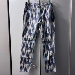 Cropped Printed Pants
